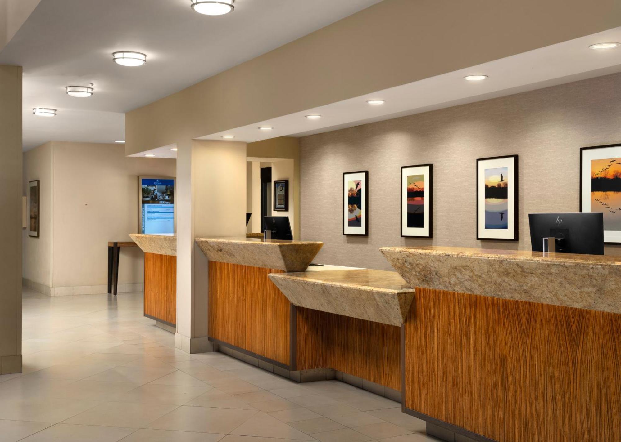 Hotel Hilton Stockton Exterior foto
