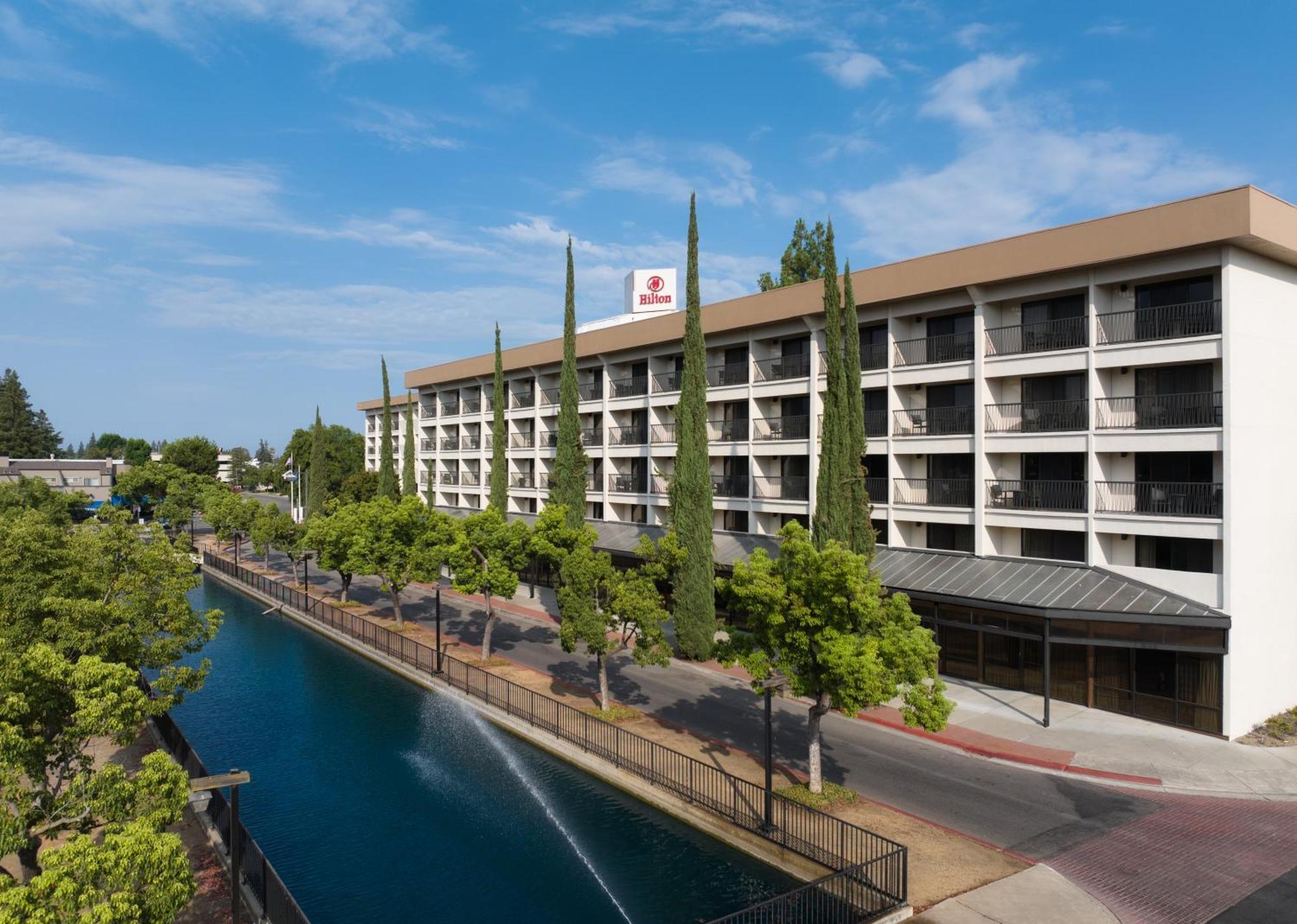 Hotel Hilton Stockton Exterior foto